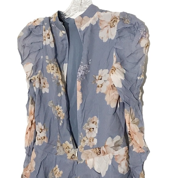 Yumi Kim Petra Dress in Blossom Blue floral print Size XS NWOT - Picture 9 of 11